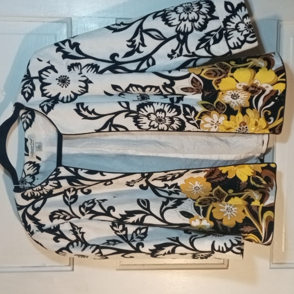 COLD WATER CREEK SHORT DRESS JACKET